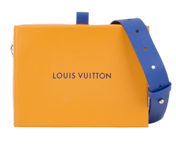Shopper Clutch Bag, Leather, Orange, NFC, DB/B/S, 4*